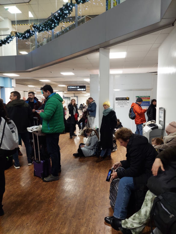 Pasażerowie WizzAir do Katowic utknęli na lotnisku w Luton