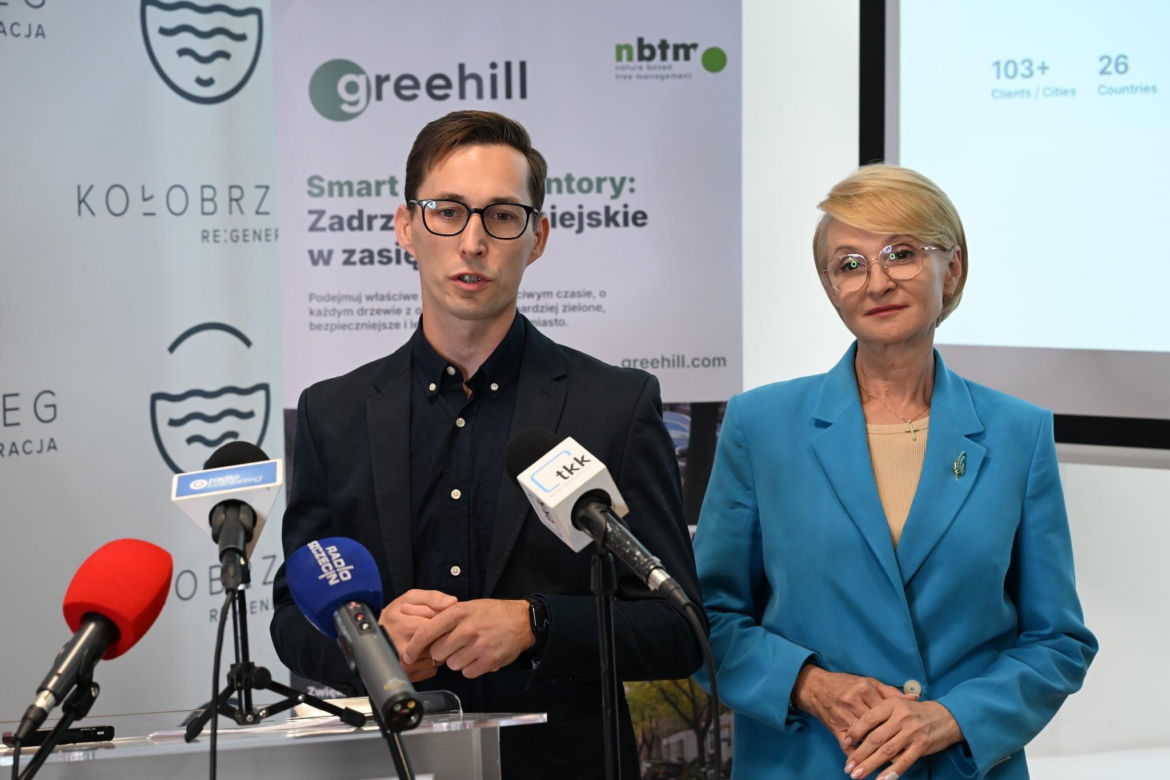 Cyfrowa inwentaryzacja drzew w Kołobrzegu
