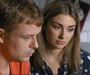 Barwy szczęścia, odcinek 2360, Klara (Olga Jankowska), Hubert (Marek Molak)