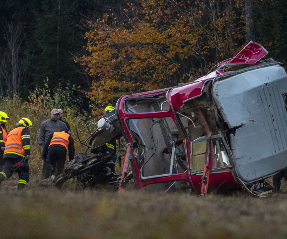 Horror w Czechach! Kolejka linowa urwała się, są ofiary
