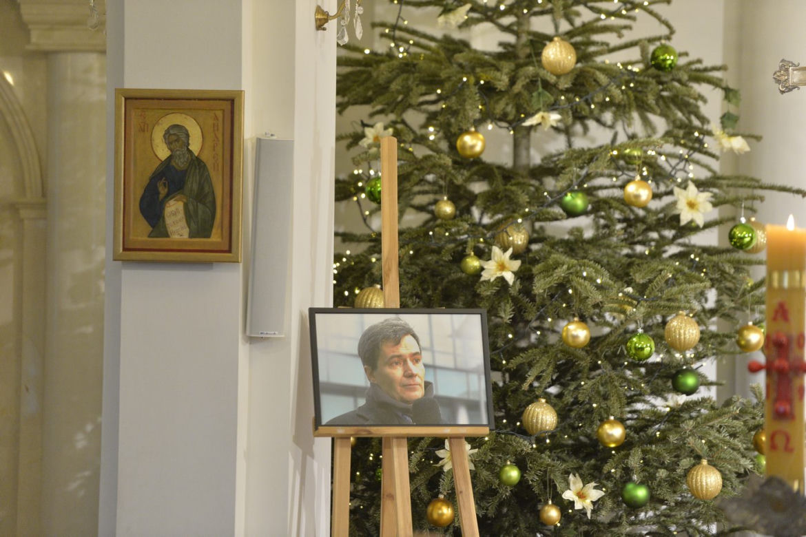 Pogrzeb dziennikarza Krzysztofa Leskiego