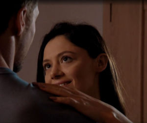M jak miłość, odcinek 1498: Iza (Adriana Kalska), Marcin (Mikołaj Roznerski)