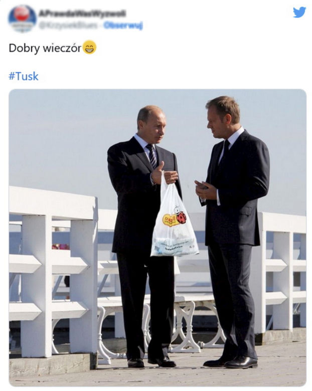 Tak się śmieją z afery taśmowej i Tuska