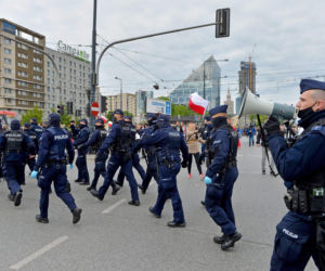 Protest przedsiębiorców w Warszawie