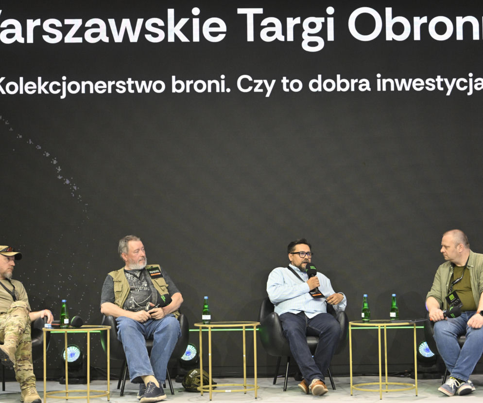 Warszawskie Targi Obronne. Scena Biała. Kolekcjonerstwo broni. Czy to dobra inwestycja