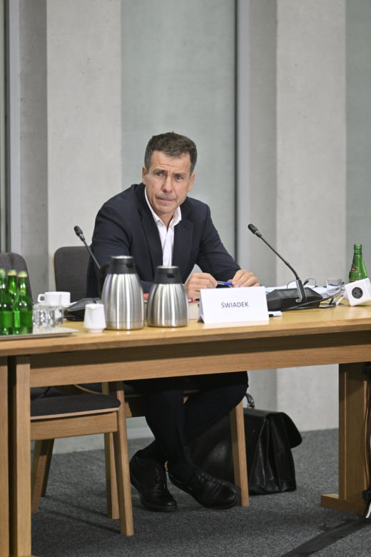 Ernest Bejda przed komisją ds. Pegasusa
