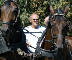 Karol Strasburger ćwiczy