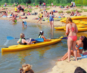 Najlepszy plażing na Poniatówce