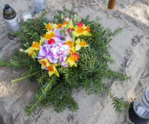 Tak wygląda grób Bożeny Dykiel