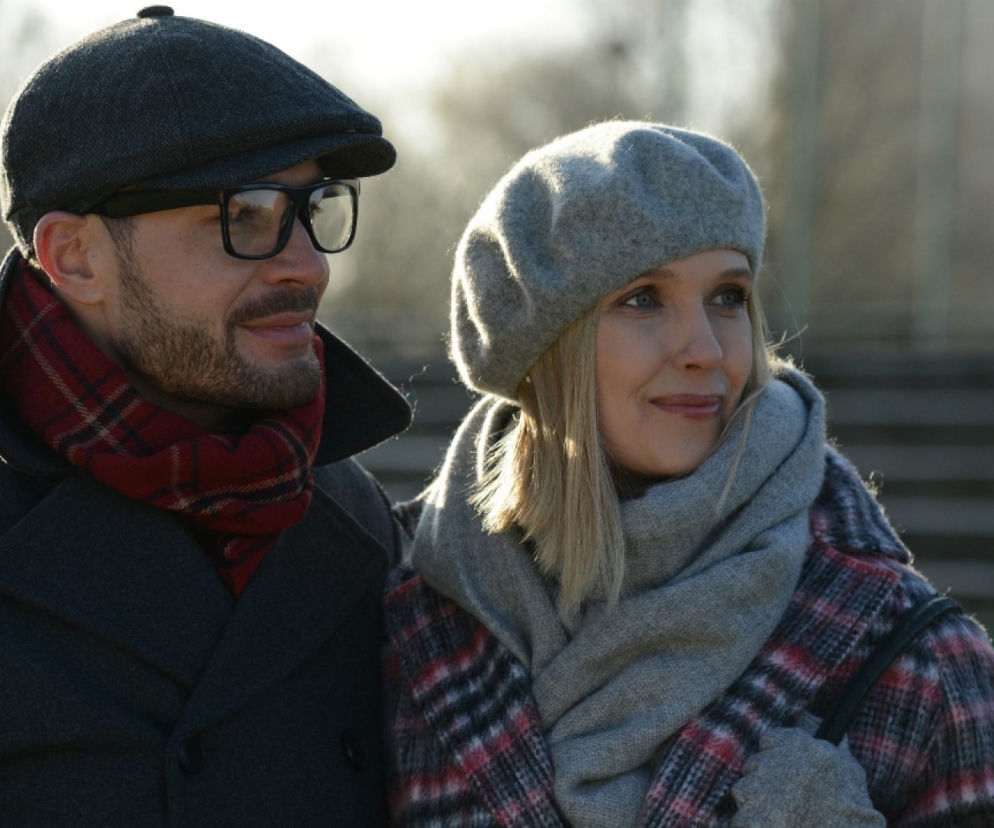 Komisarz Alex 14 sezon odc. 166.  Jacek Pieczarski (Andrzej Młynarczyk), Joanna (Magdalena Górska)