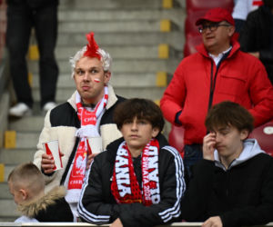 Tak się bawią kibice na meczu Polska - Albania. Gorąca atmosfera na PGE Narodowym