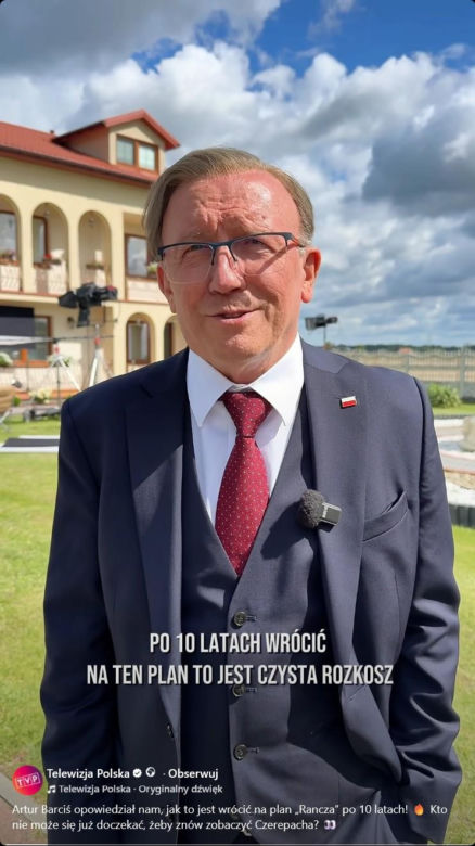 Ranczo. Artur Barciś zachwycony Czerepachą. Tak podsumował swoją postać w nowym sezonie