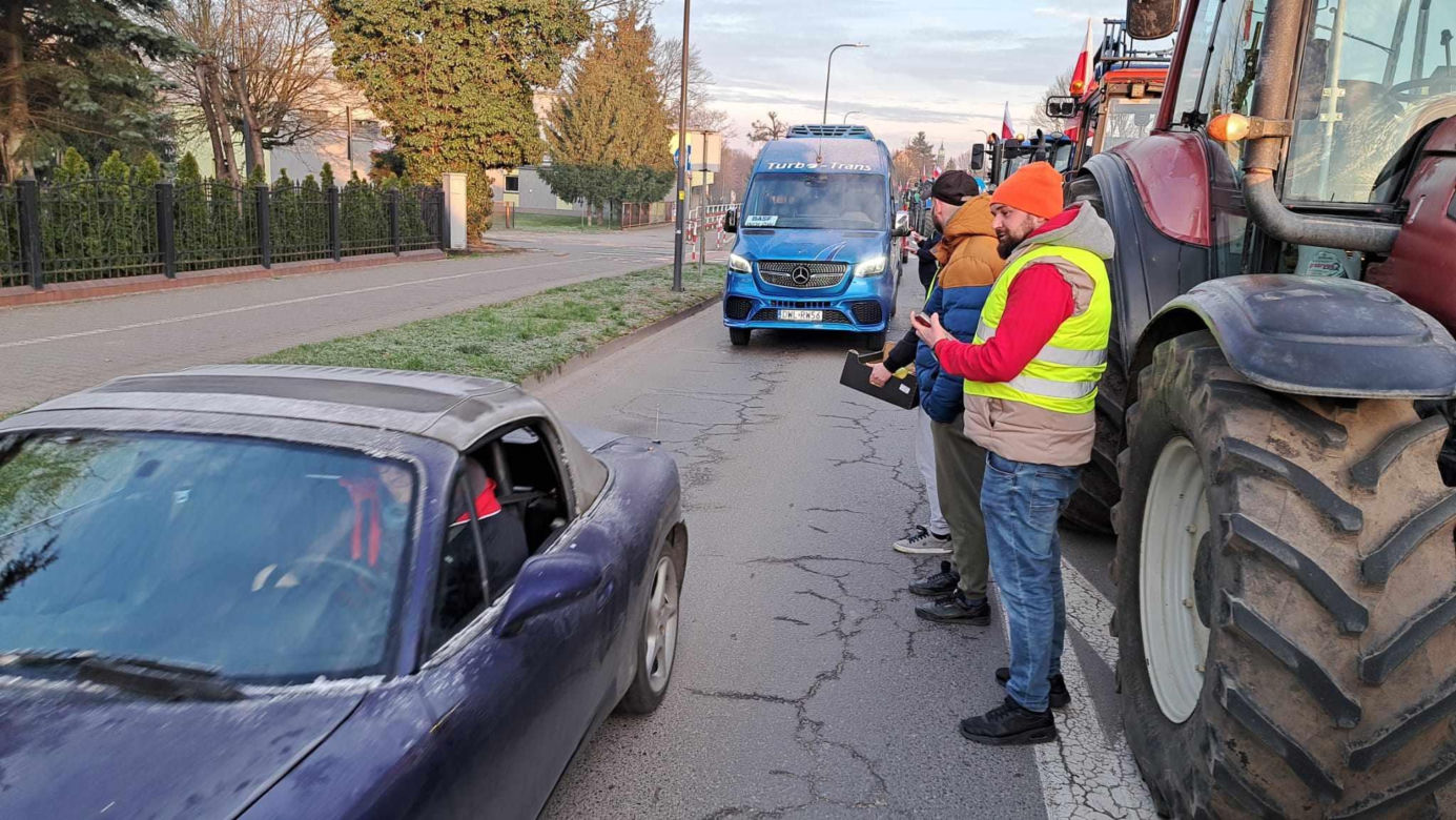 Wielki protest rolników wokół Wrocławia. Protestujący byli u prezydenta Jacka Sutryka   