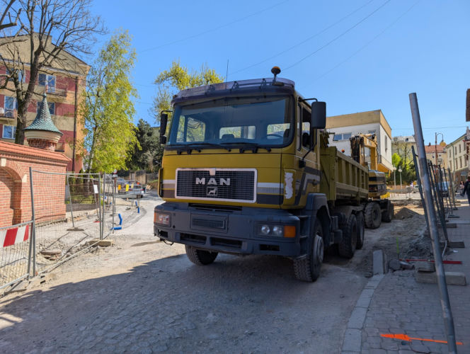 Remont ulicy Batorego w Tarnowie