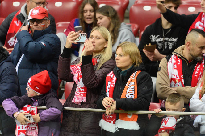 Tłumy na PGE Narodowym w Warszawie! Tak kibicowaliście podczas meczu Polska - Holandia