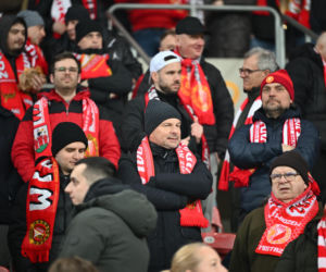 Widzew Łódź - Lech Poznań: Zdjęcia kibiców i zawodników z meczu 24. kolejki PKO BP Ekstraklasy