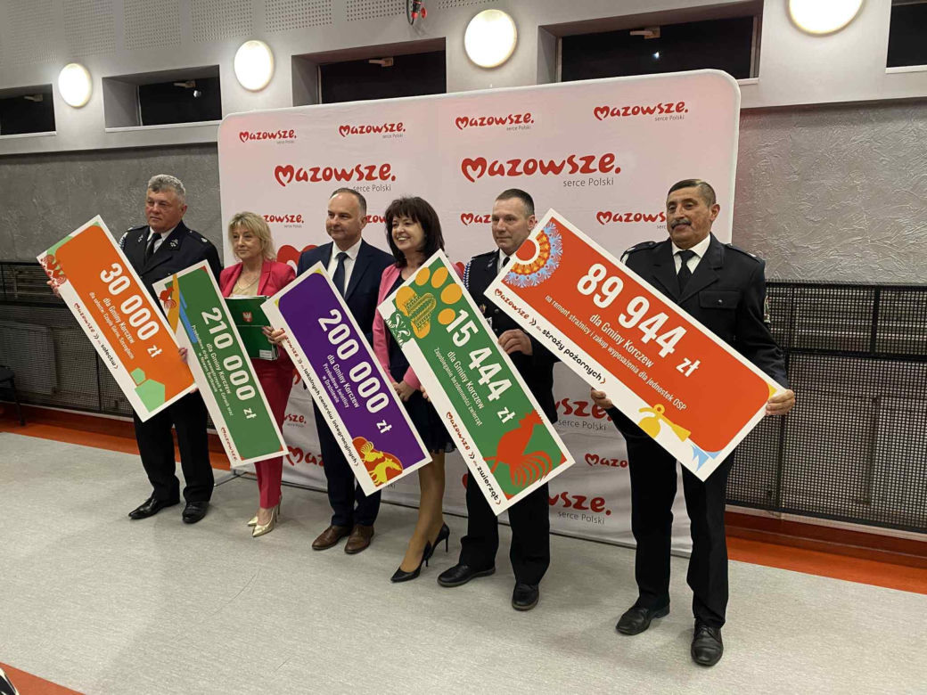 Kilkadziesiąt nowych inwestycji w powiecie siedleckim z dofinansowaniem Mazowsza