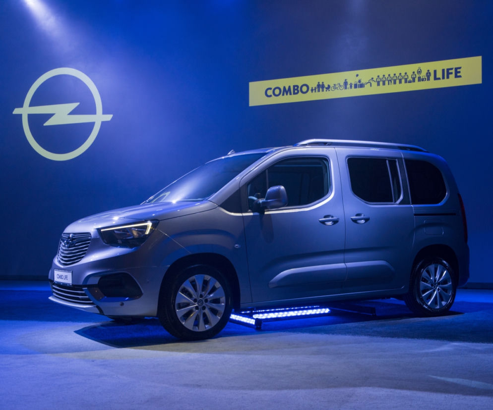 Opel Combo Life pokazany w Polsce