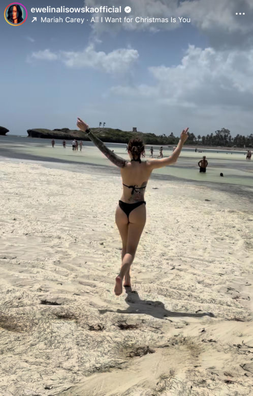 Gwiazdy w bikini na święta