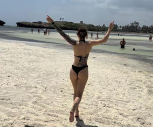 Gwiazdy w bikini na święta