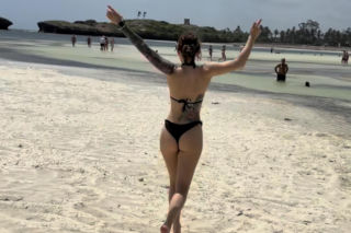 Gwiazdy w bikini na święta