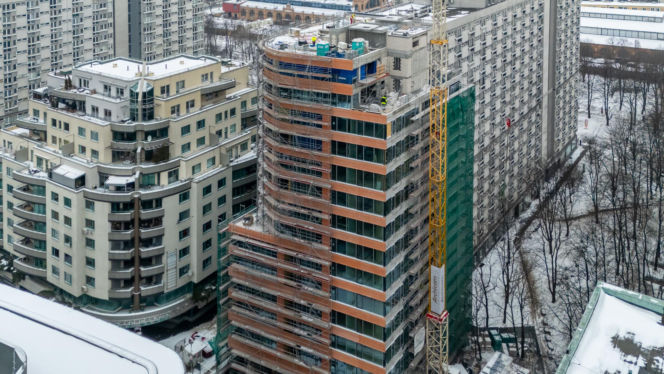 Apartamentowiec Flare przy Grzybowskiej 6A w Warszawie