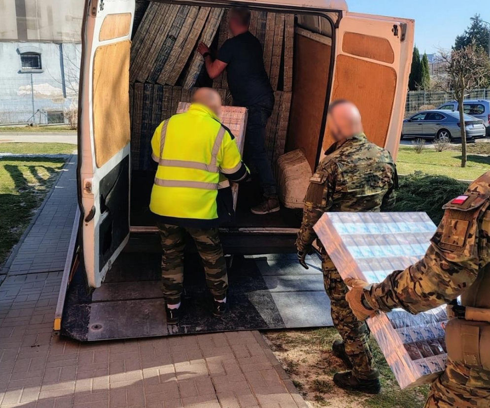 KAS I SG przechwyciły przemyt papierosów.