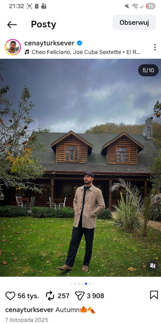 Cenay Turksever prywatnie - Cihan z serialu "Panna młoda"