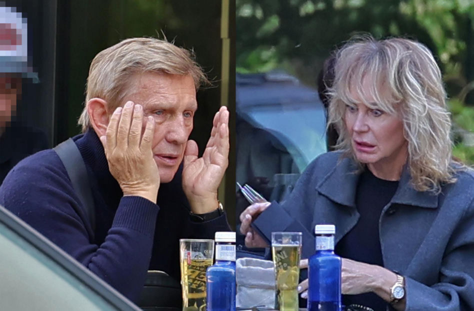 Jan Englert i Beata Ścibakówna na randce