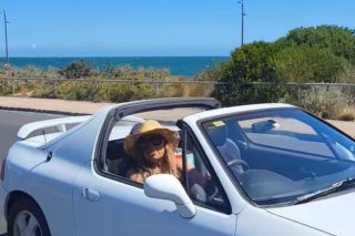 Agnieszka Fitkau-Perepeczko świętuje imieniny w Australii