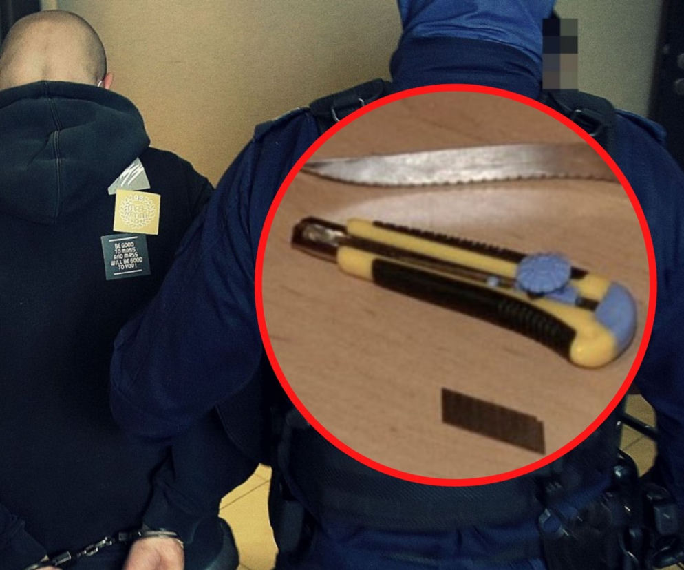 Połamał na matce dwa noże. Dźgał bez opamiętania. Horror w Kraśniku