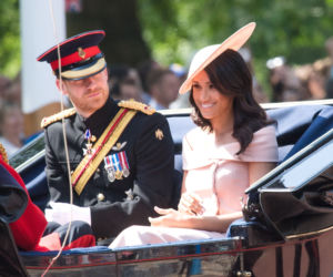 księżna Meghan i książę Harry w Buckingham Palace