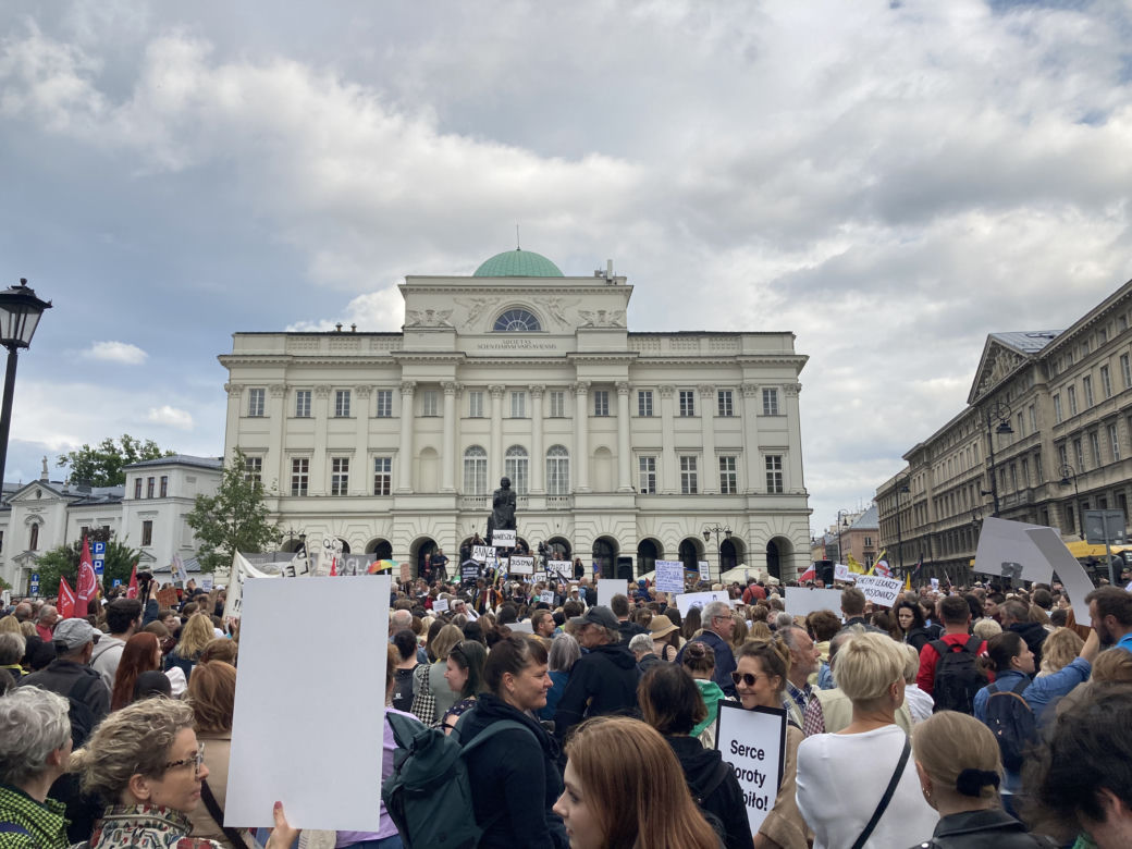 Marsz Strajku Kobiet "Ani jednej więcej!"
