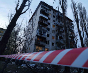 Rosyjski zmasowany atak na Ukrainę. Ponad 40 rakiet i setki dronów