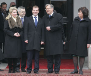 Miedwiediew w Polsce 