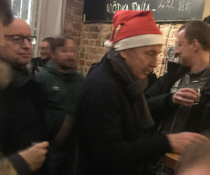 Zbigniew Boniek w knajpie