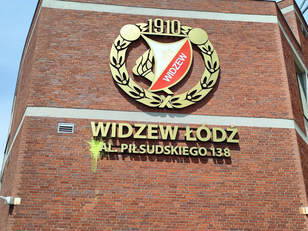 Wandale zniszczyli stadion Widzewa! Sprawę analizuje policja