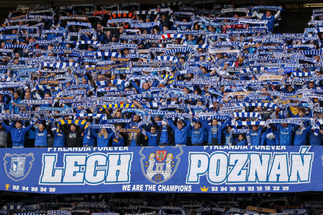 Lech Poznań - Legia Warszawa: Zdjęcia kibiców i zawodników z meczu 30. kolejki PKO BP Ekstraklasy