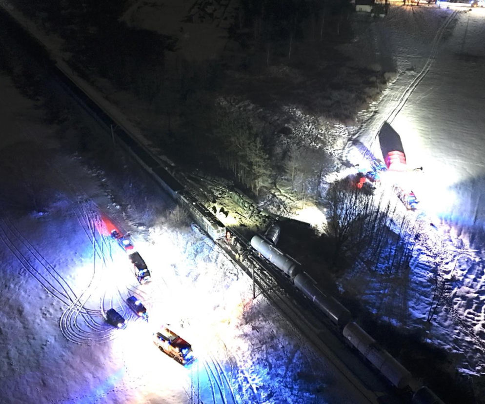 Wypadek kolejowy pod Warszawą