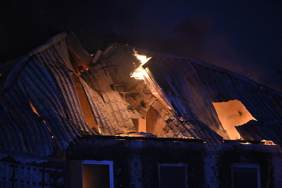 Pożar bloku w Ząbkach. Przerażające zdjęcia z miejsca tragedii