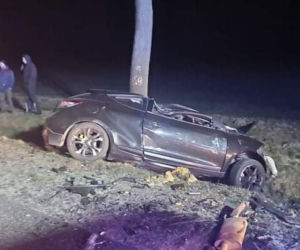 Wola Łącka. 19- i 20-latek nie żyją, dwie osoby ciężko ranne! Szokujący wypadek na DK 60 [ZDJĘCIA]