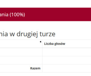 Jak głosowali mieszkańcy poszczególny miast i powiatów w Małopolsce w II turze?