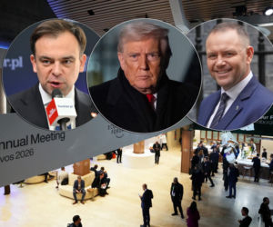 Trump, Nawrocki i Domański w Davos! W tle wielki spór