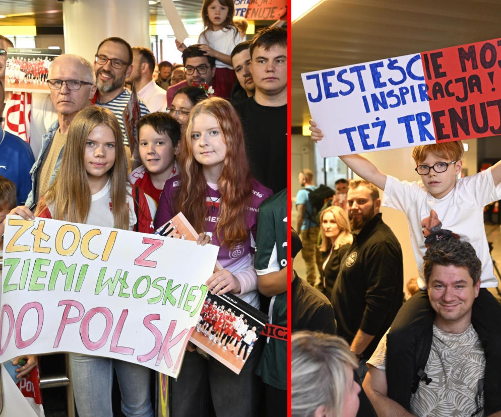 Tłumy na Okęciu. Królewskie powitanie mistrzów Europy po finale z Francją