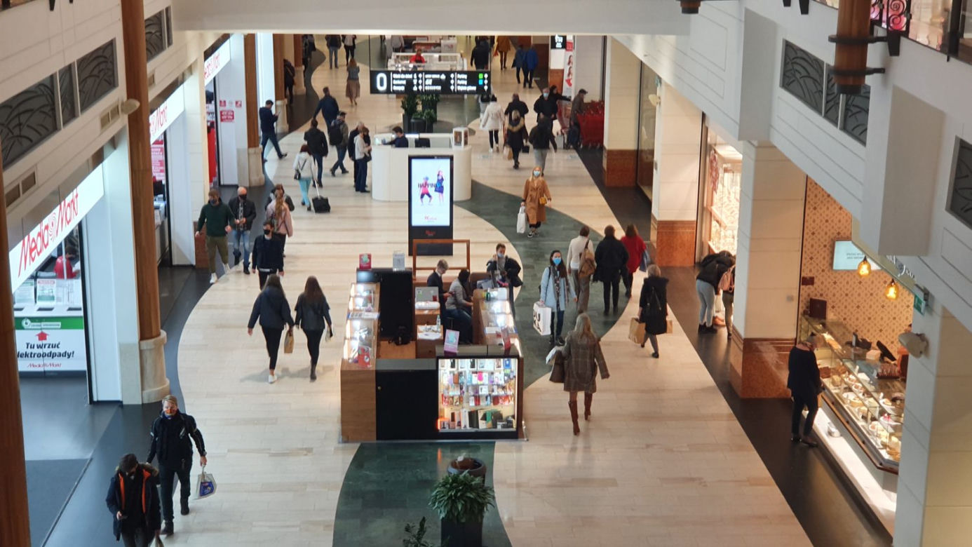 Oblężenie w galeriach prze zamknięciem