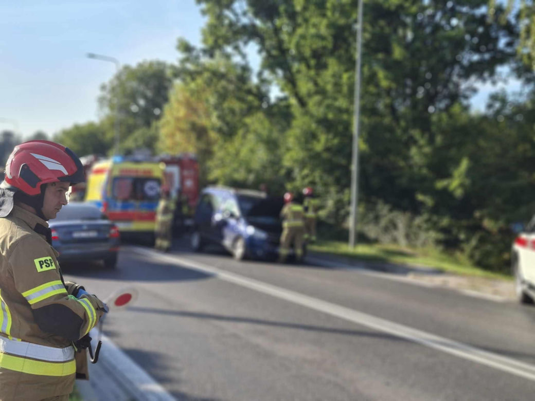 Wypadek na Kieleckiej w Starachowicach