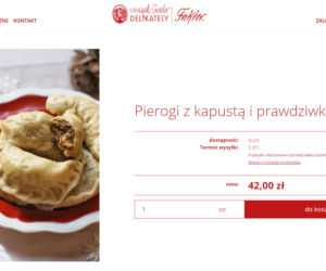 U Gessler 7 zł za pieroga
