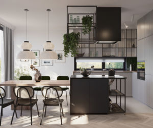 Vintage loft – projekt domu w Warszawie