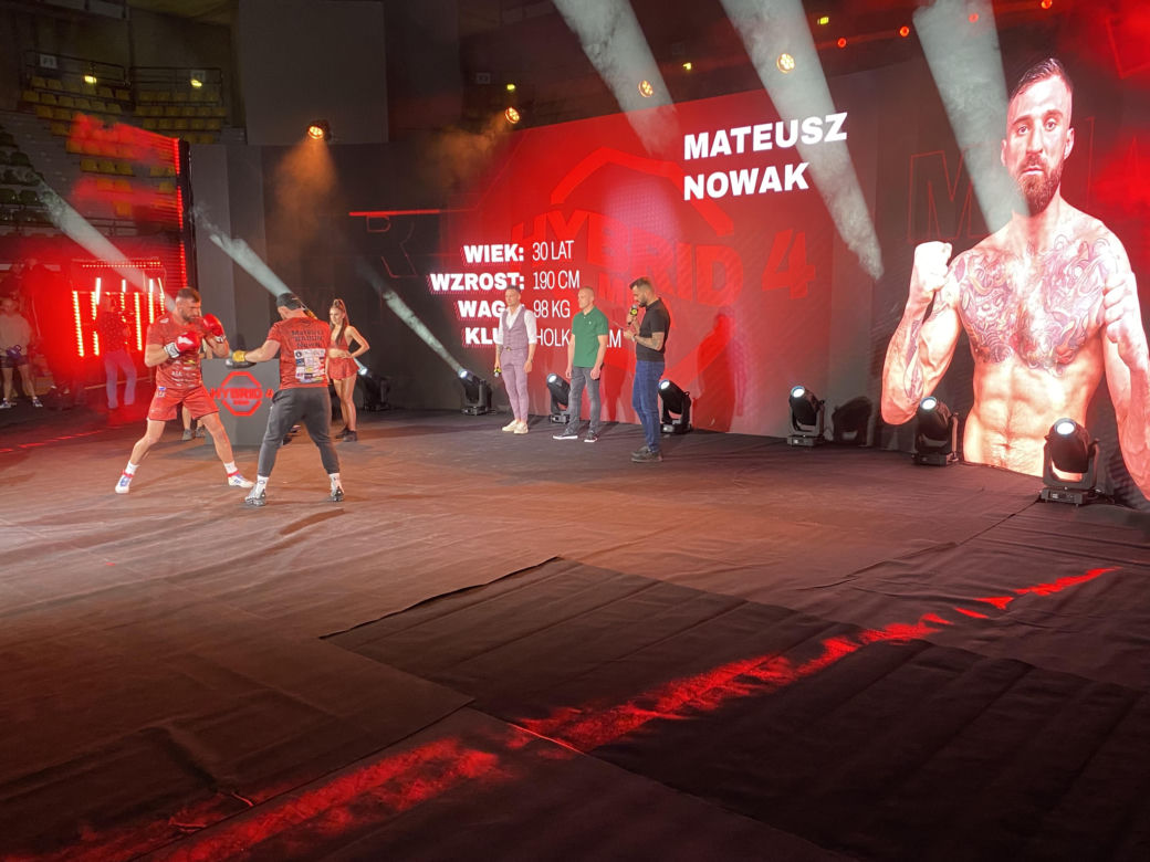 Media trening przed Hybrid MMA 4 w Zielonej Górze