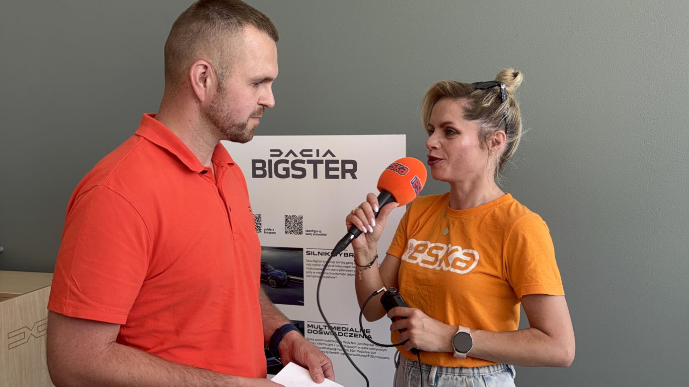 Eska Summer City Olsztyn - wizyta u motoryzacyjnego partnera Dacia Alcar
